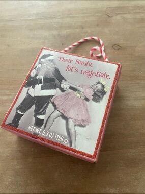 Holiday soap cinnamon scented in Pink - Dear Santa Design new